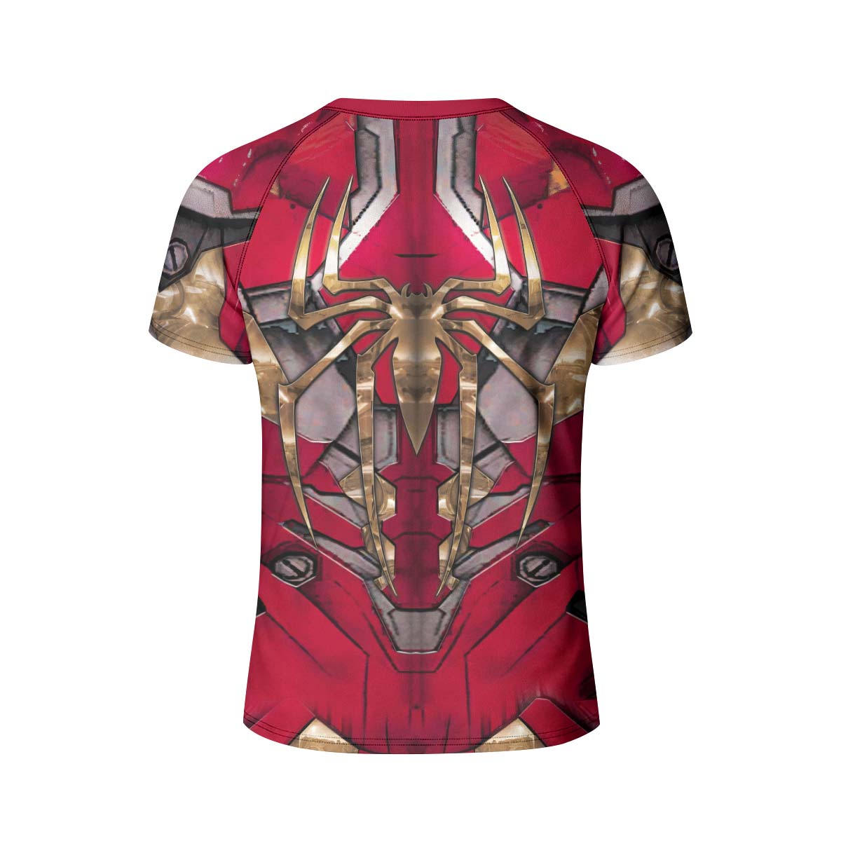  Spiderman Iron Armor Kids Rash Guard