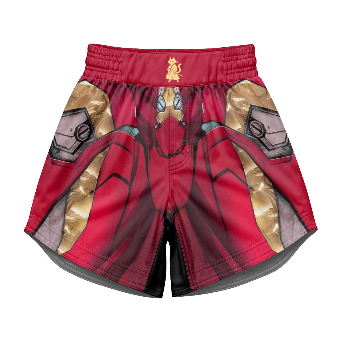 Spiderman Iron Armor Kids Grappling Shorts