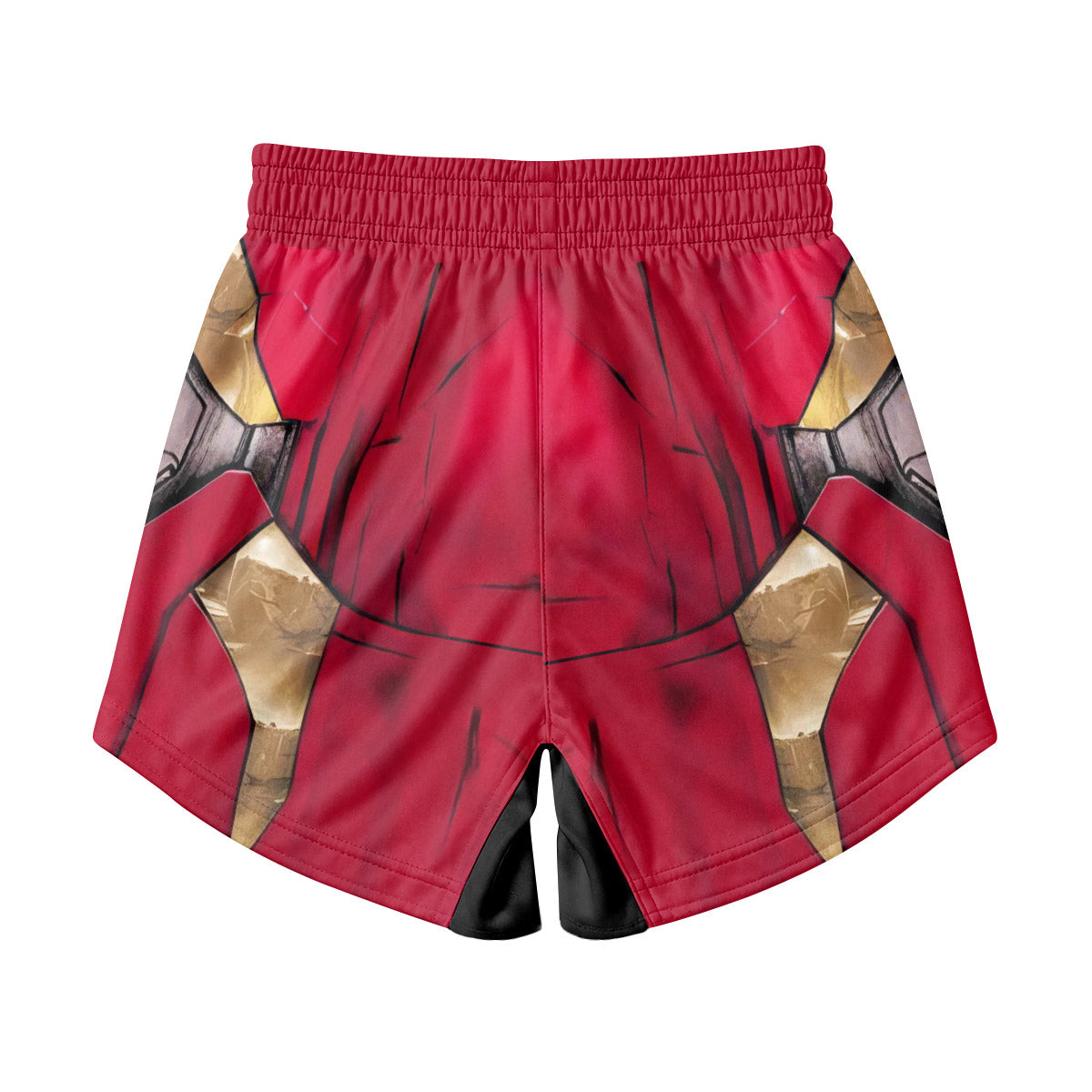 Spiderman Iron Armor Kids Grappling Shorts