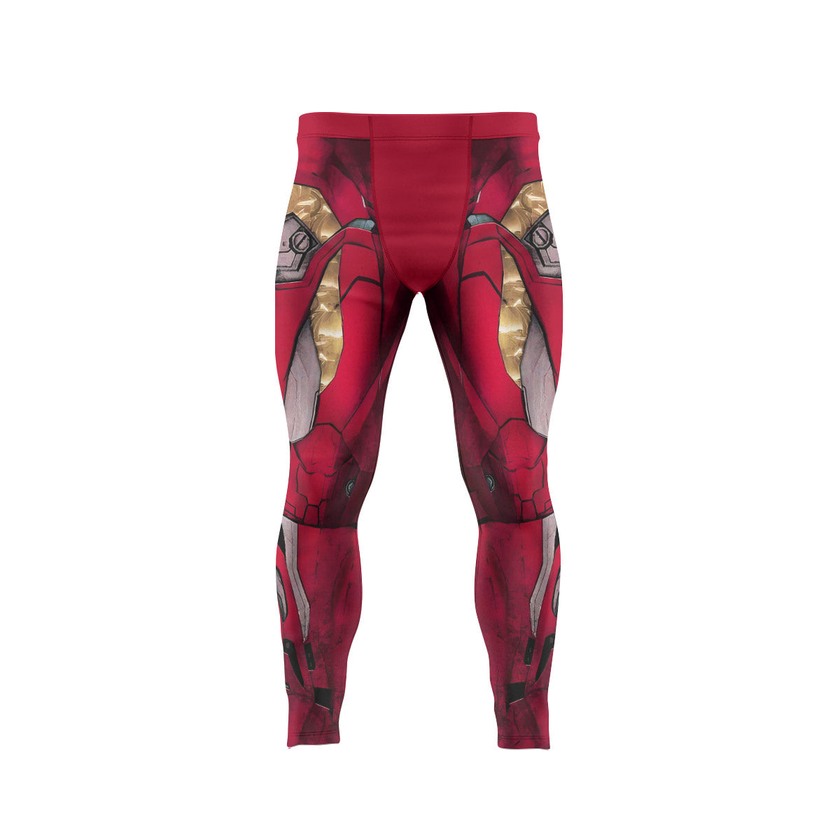  Spiderman Iron Armor Men's Compression Leggings