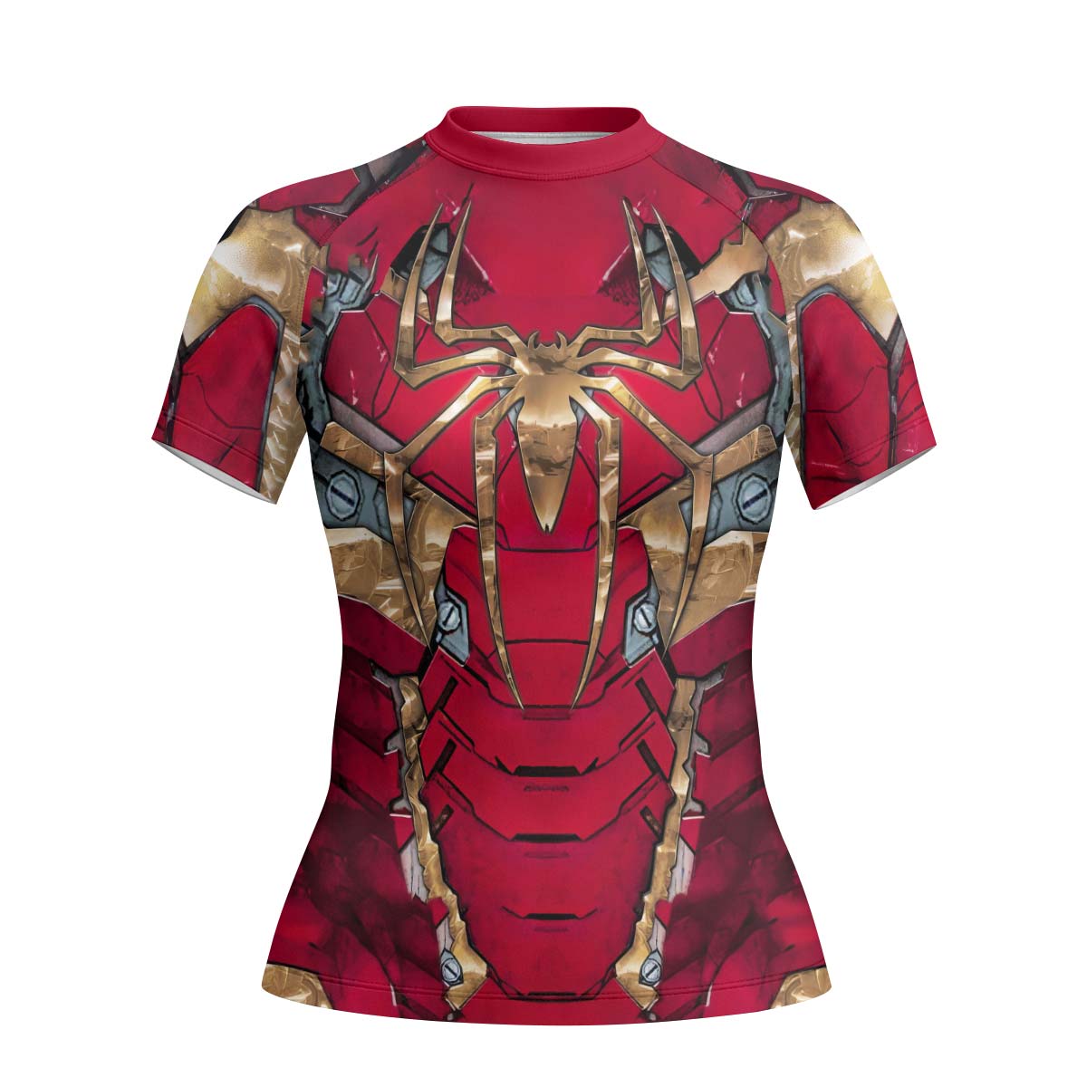  Spiderman Iron Armor Rash Guard