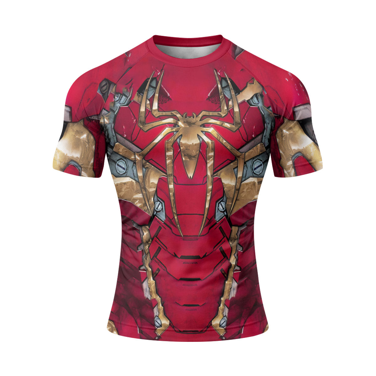Spiderman Iron Armor Rash Guard