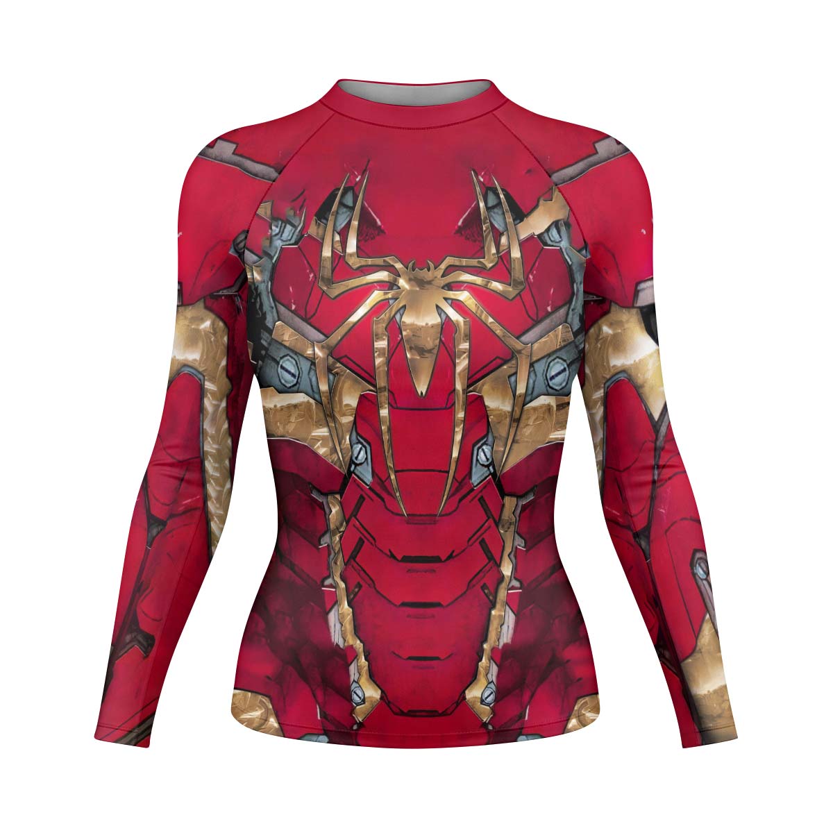  Spiderman Iron Armor Rash Guard