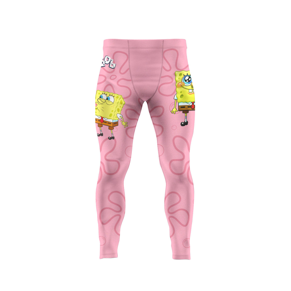 SpongeBob Best Friend Men's Compression Leggings