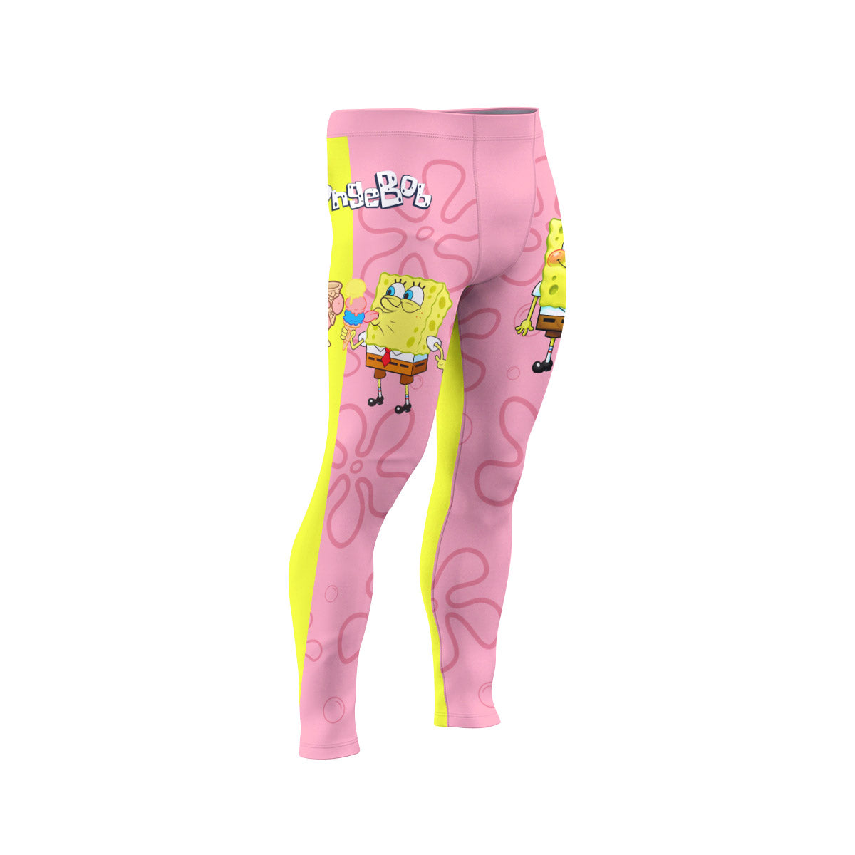 SpongeBob Best Friend Men's Compression Leggings