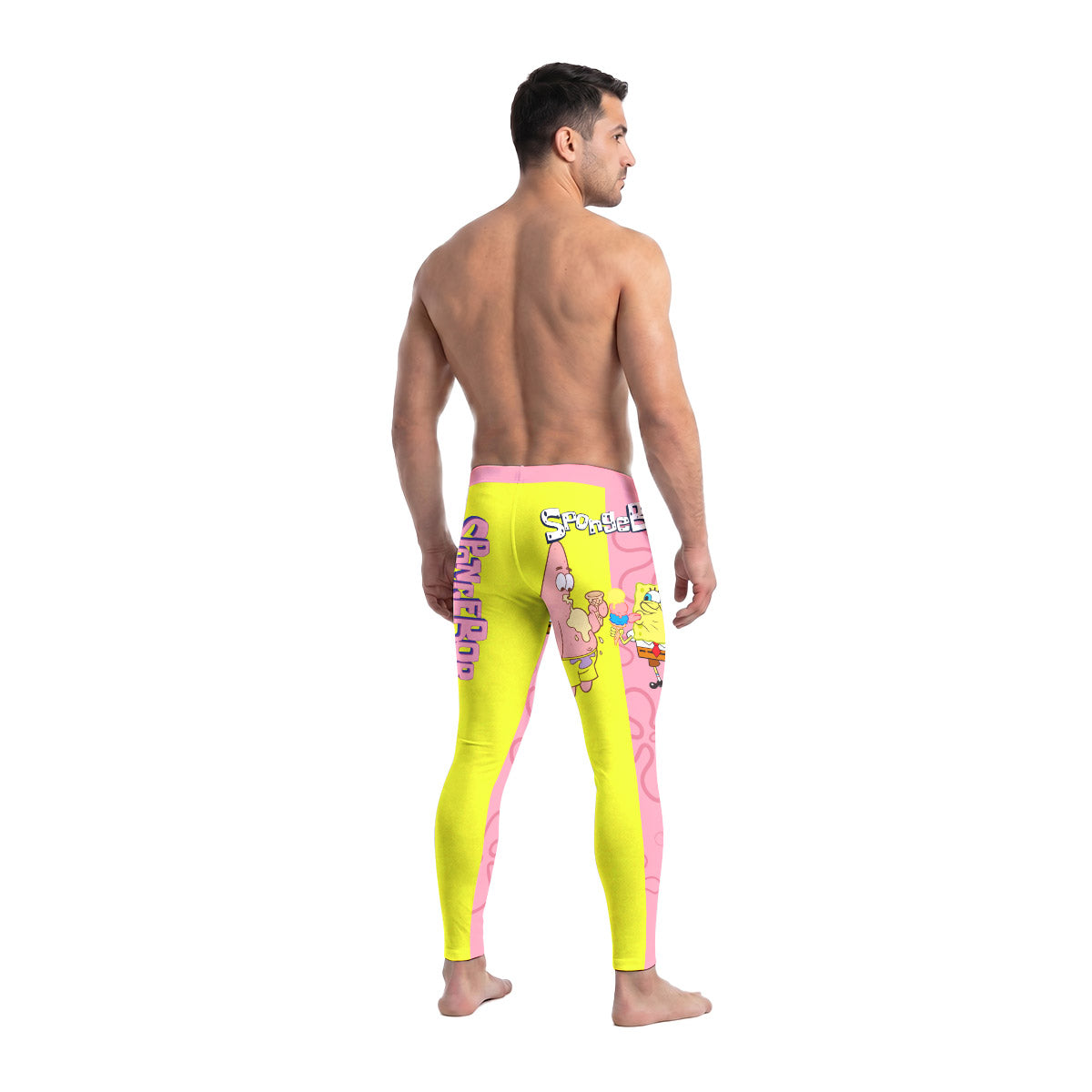 SpongeBob Best Friend Men's Compression Leggings