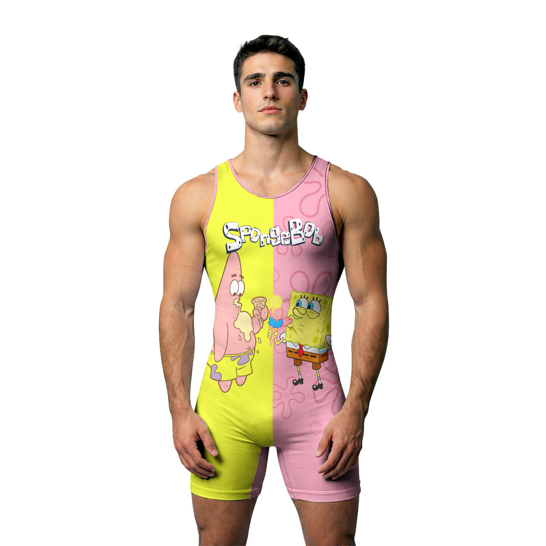 SpongeBob Best Friend Wrestling Singlet