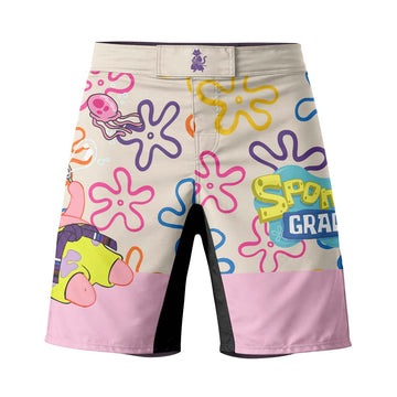 SpongeBob Patrick Star Chilling Day Fight Shorts