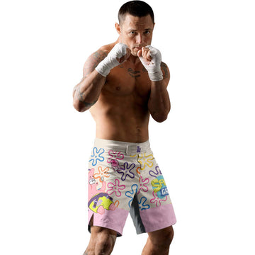 SpongeBob Patrick Star Chilling Day Fight Shorts