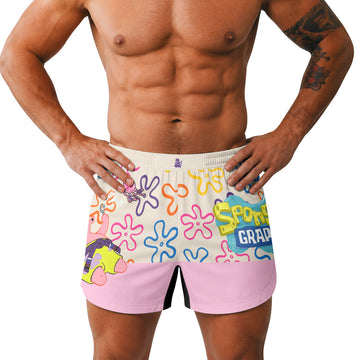 SpongeBob Patrick Star Chilling Day Grappling Shorts