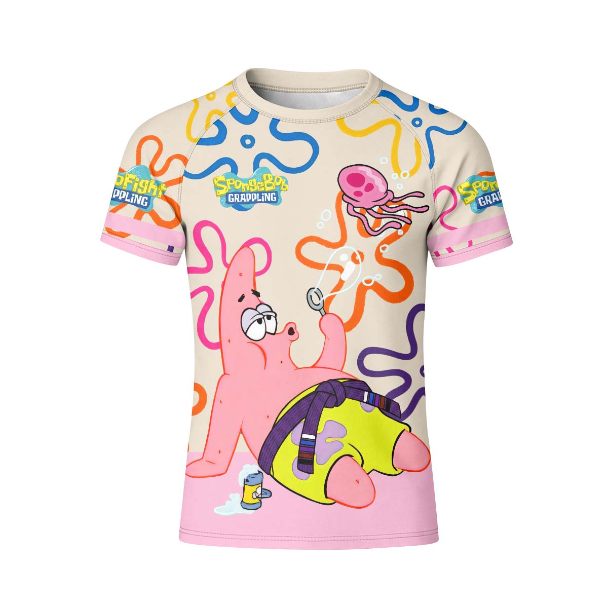 SpongeBob Patrick Star Chilling Day Kid Rash Guard