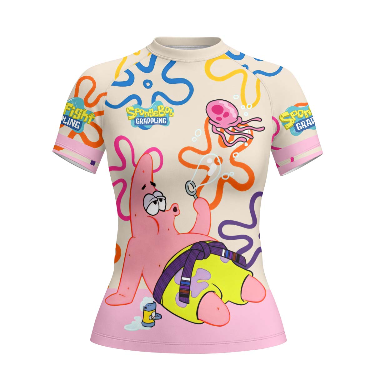 SpongeBob Patrick Star Chilling Day Rash Guard