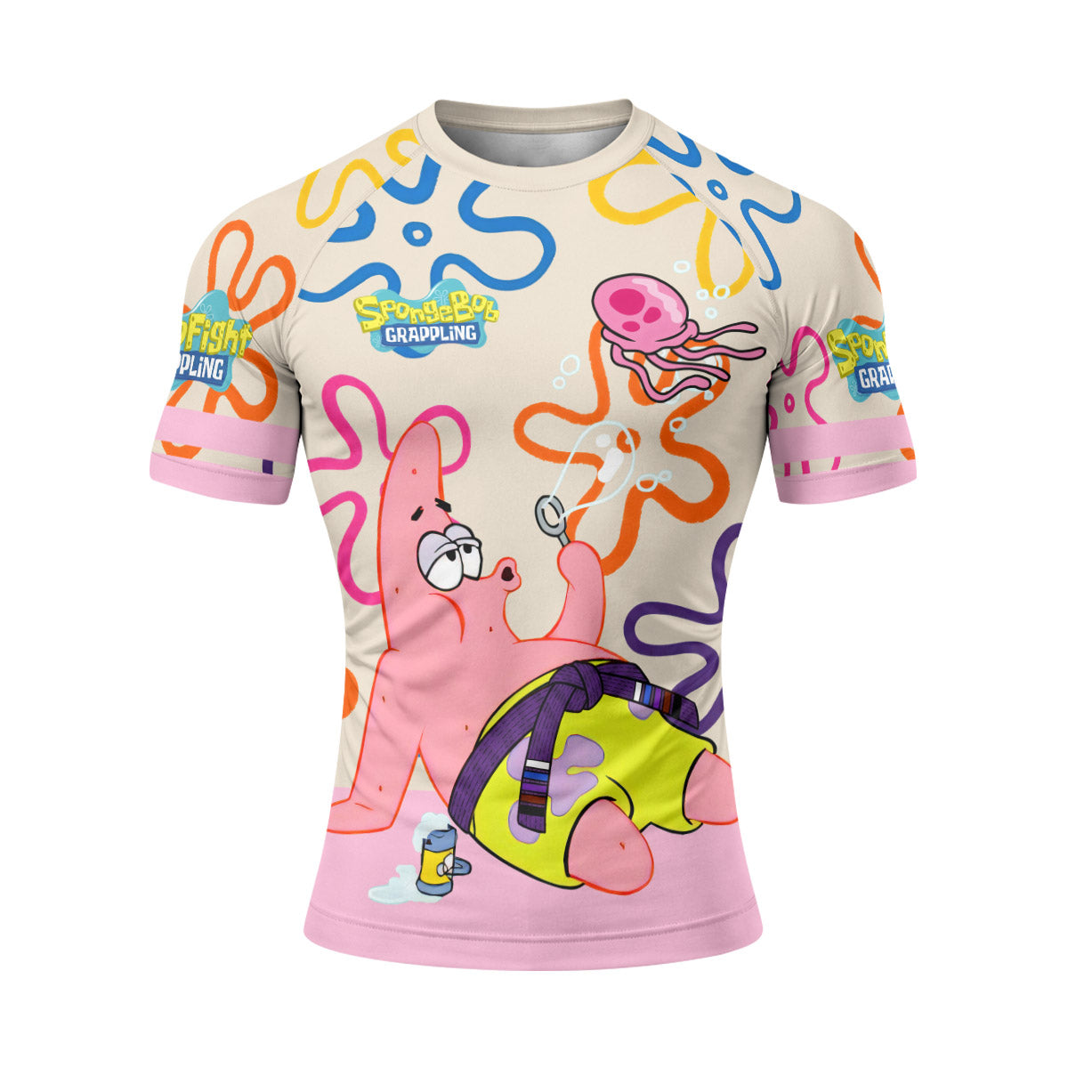 SpongeBob Patrick Star Chilling Day Rash Guard