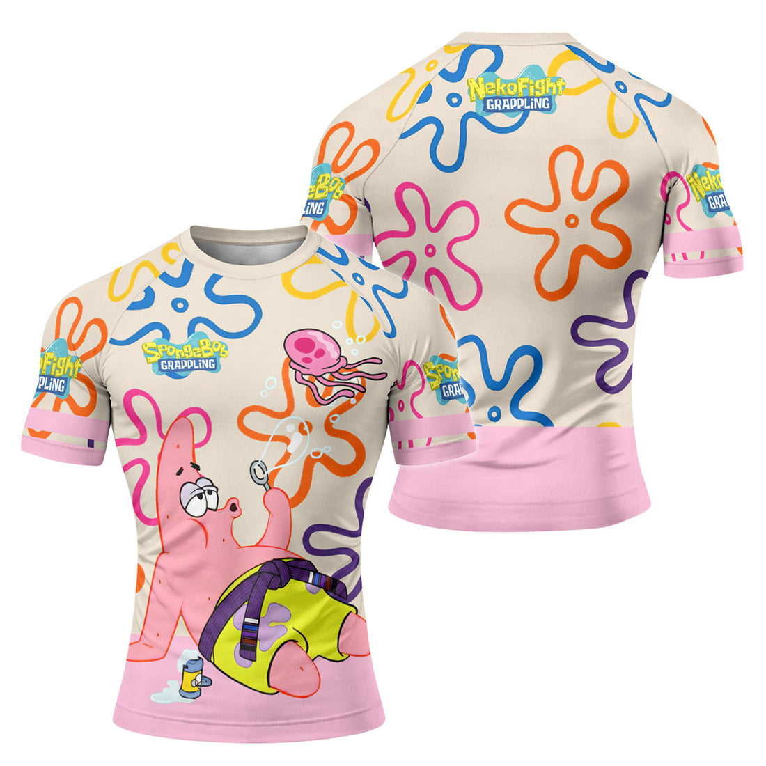 SpongeBob Patrick Star Chilling Day Rash Guard