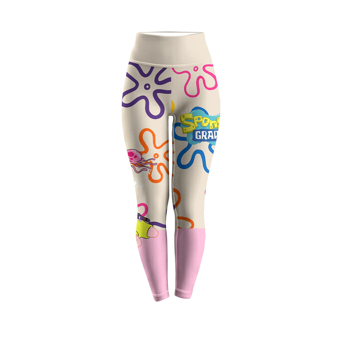  SpongeBob Patrick Star Chilling Day Women's Leggings