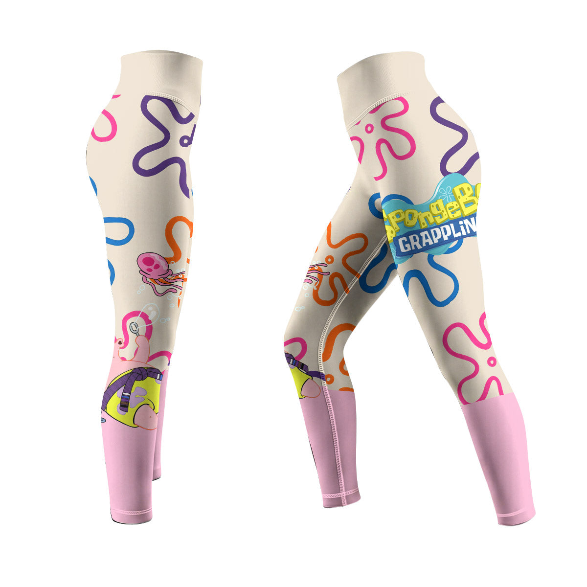  SpongeBob Patrick Star Chilling Day Women's Leggings