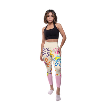  SpongeBob Patrick Star Chilling Day Women's Leggings