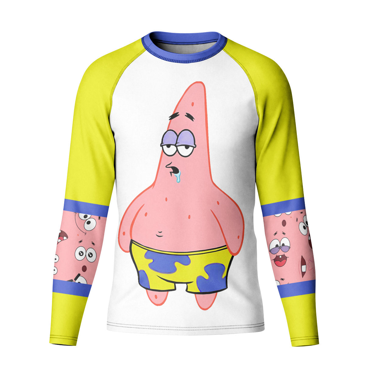 SpongeBob Patrick Star Drooling Face Kid Rash Guard