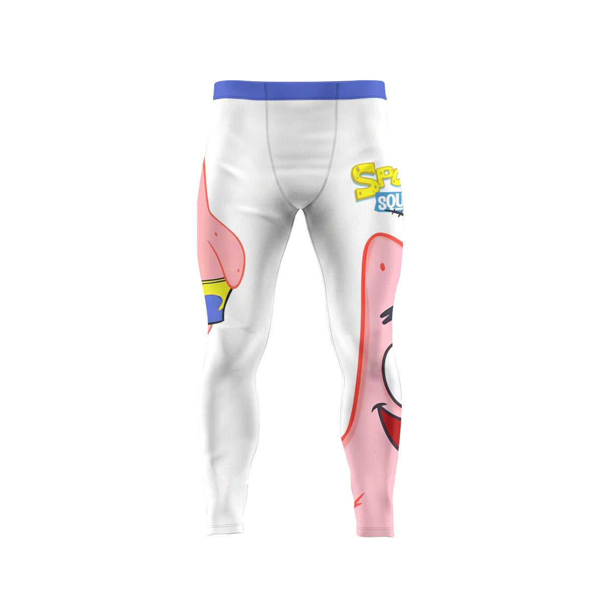 SpongeBob Patrick Star Drooling Face Men's Compression Leggings