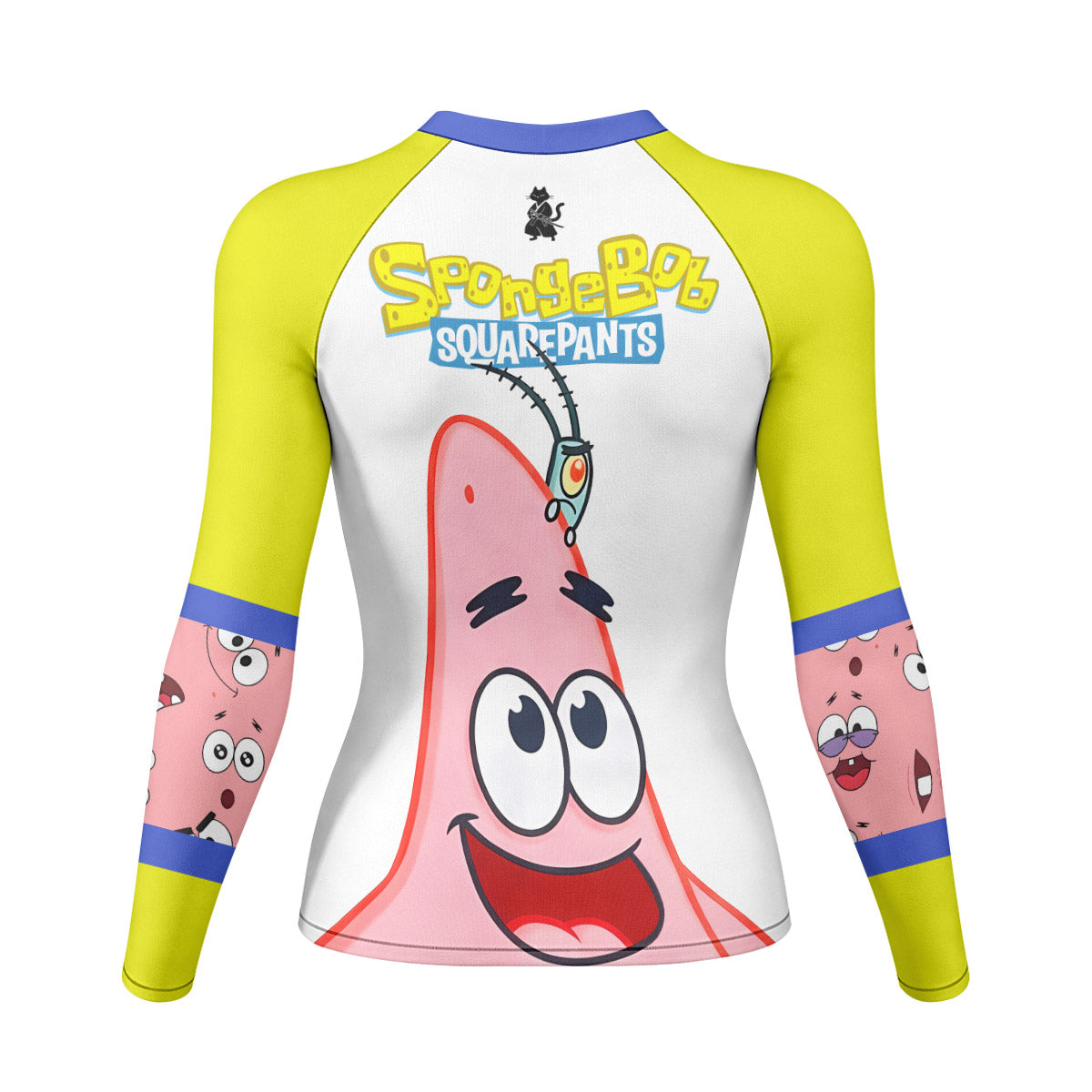 SpongeBob Patrick Star Drooling Face Rash Guard