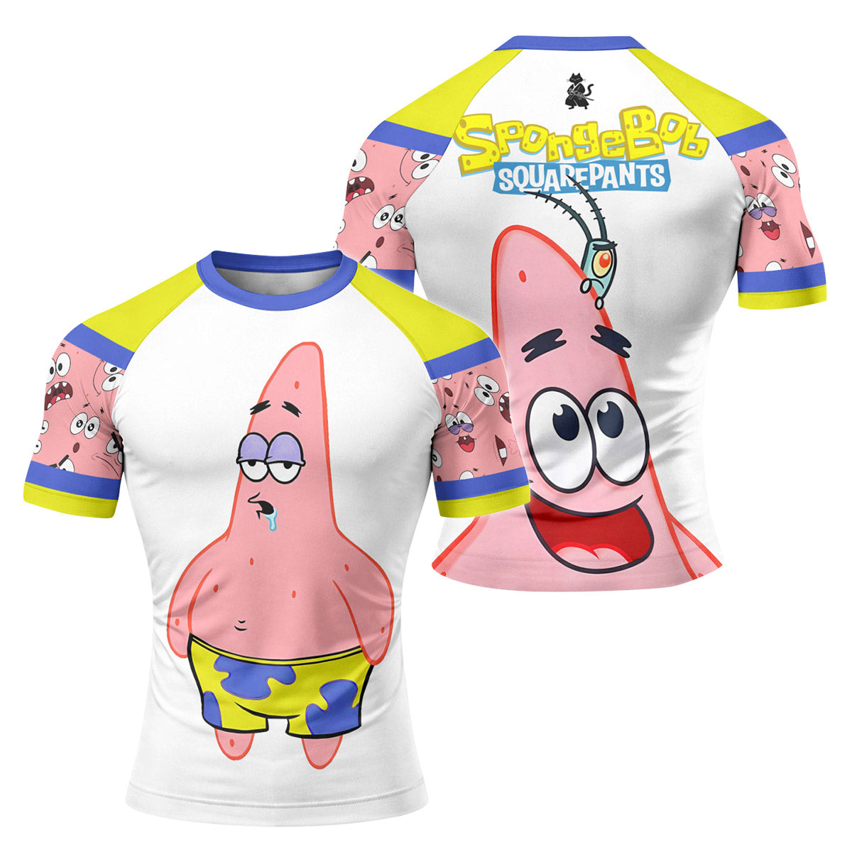 SpongeBob Patrick Star Drooling Face Rash Guard