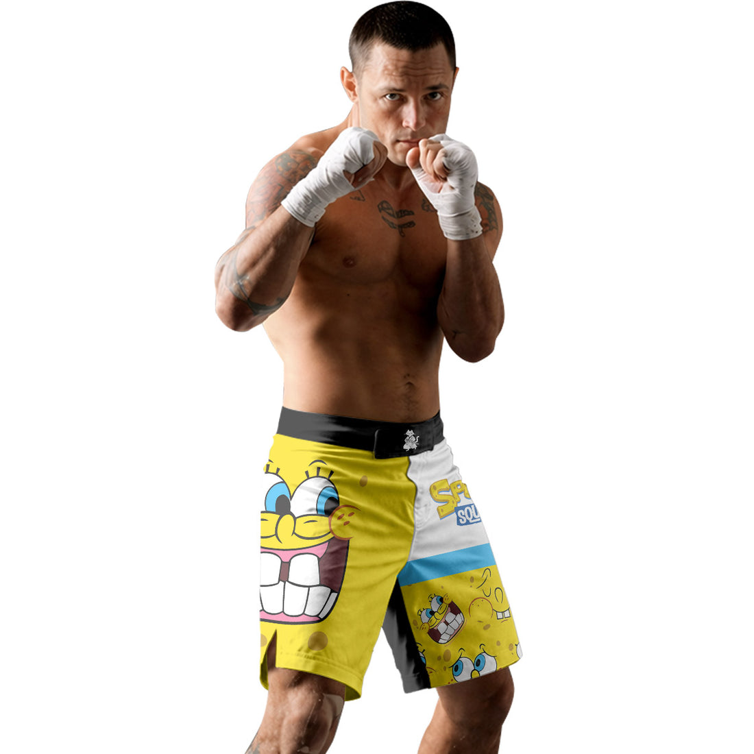 SpongeBob Troll Face Fight Shorts