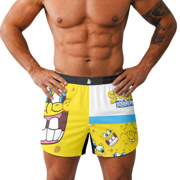 SpongeBob Troll Face Grappling Shorts
