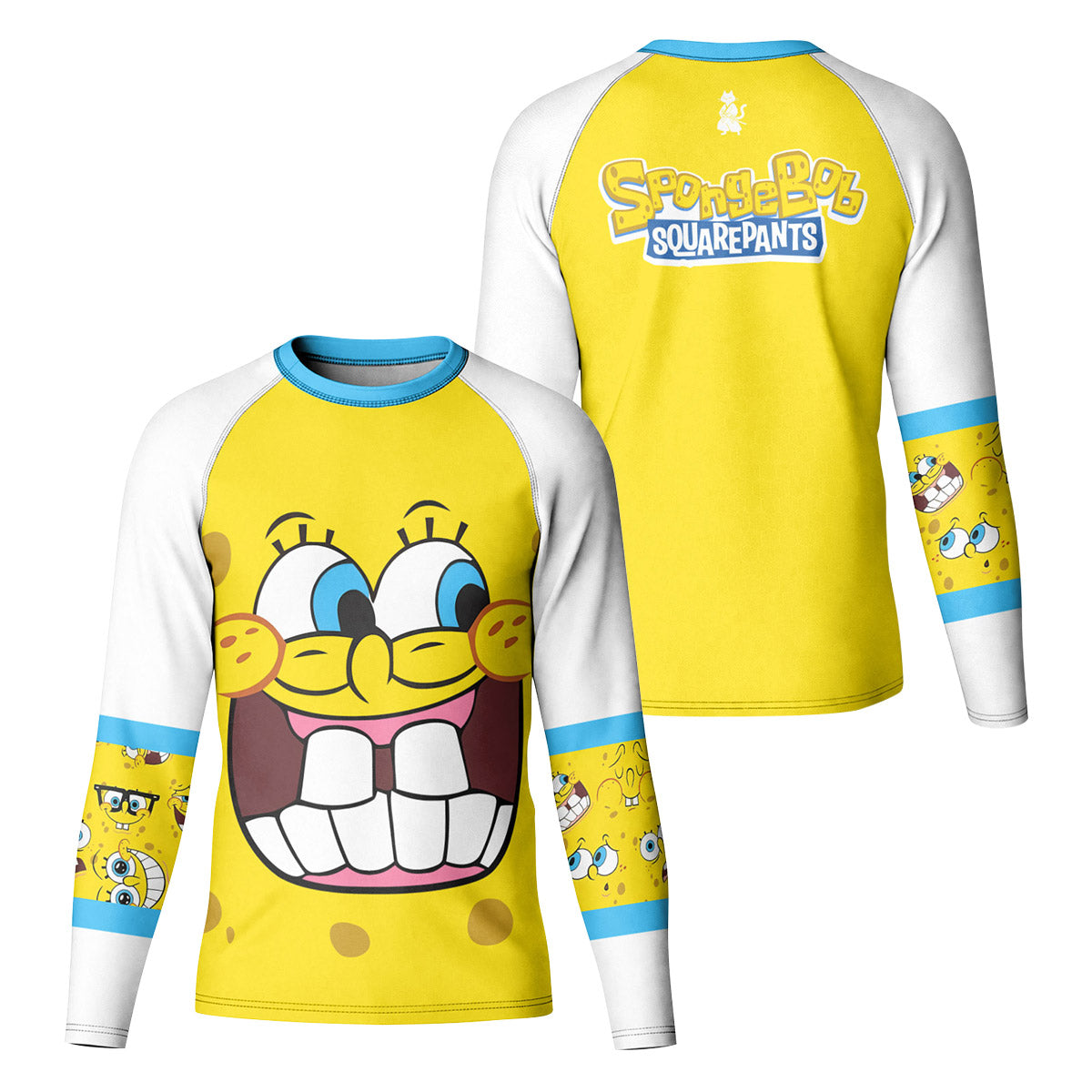 SpongeBob Troll Face Kid Rash Guard