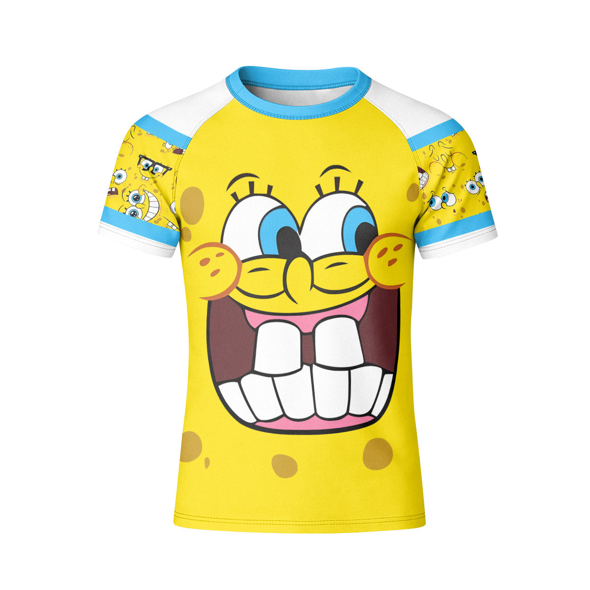 SpongeBob Troll Face Kid Rash Guard