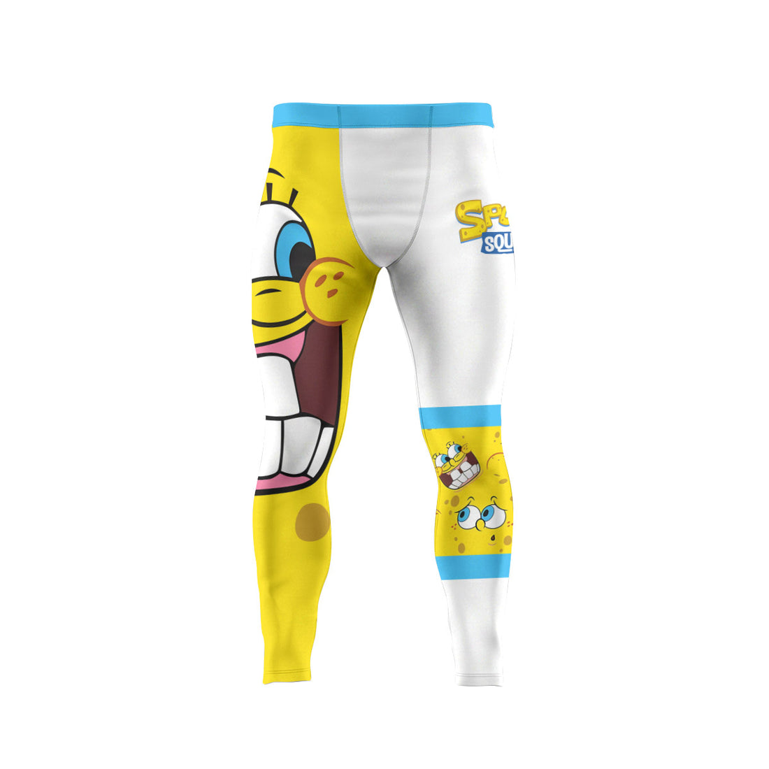 SpongeBob Troll Face Men's Compression Leggings