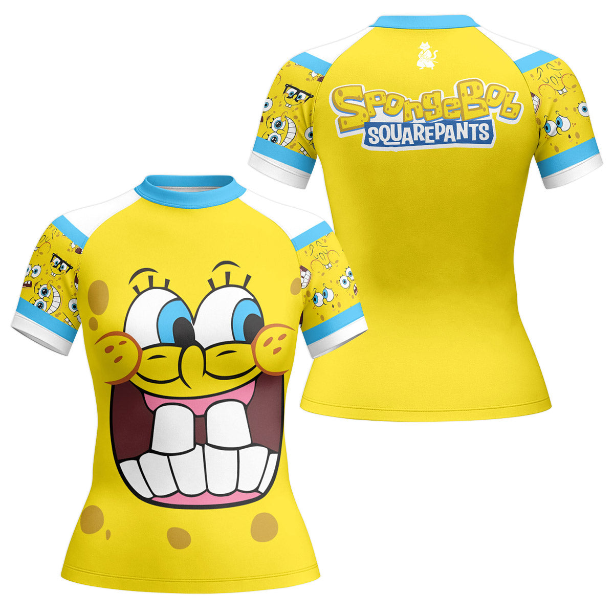 SpongeBob Troll Face Rash Guard