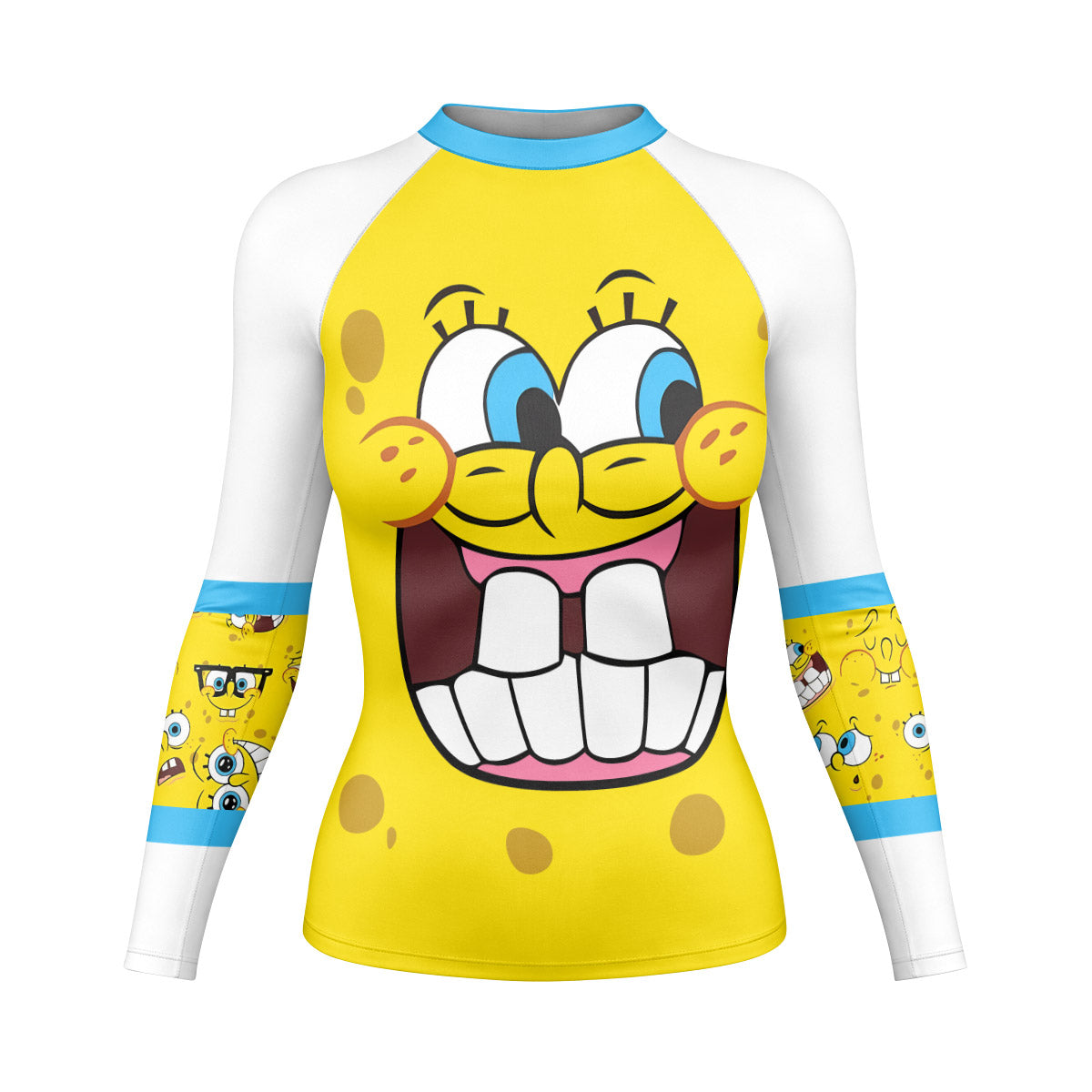 SpongeBob Troll Face Rash Guard