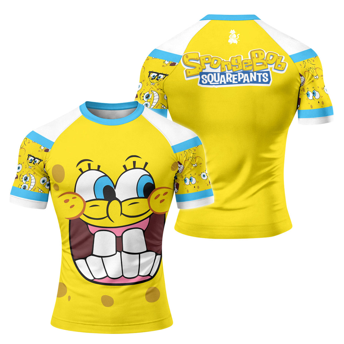 SpongeBob Troll Face Rash Guard
