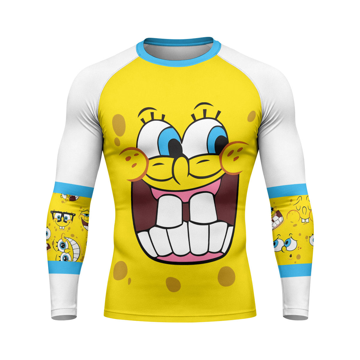 SpongeBob Troll Face Rash Guard