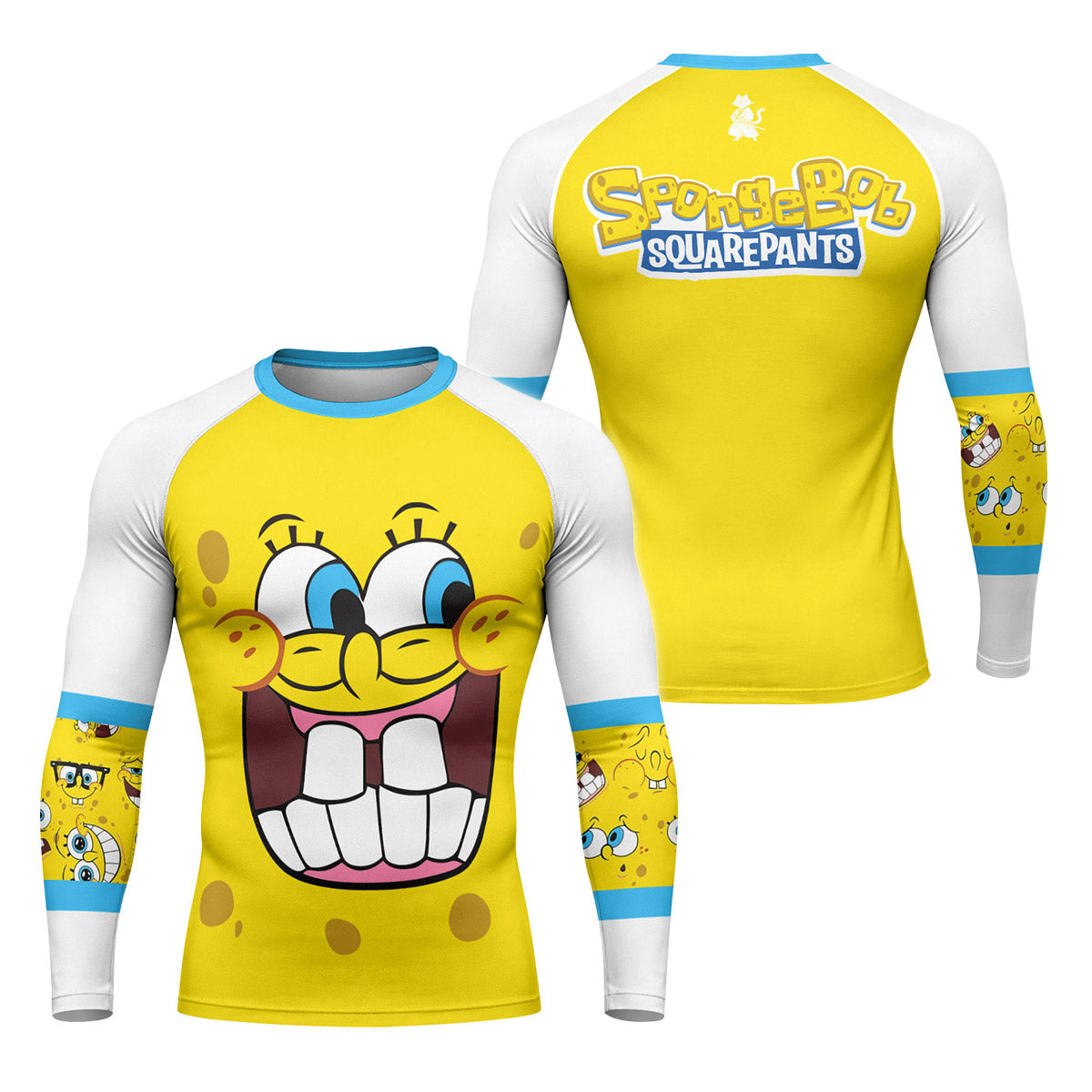SpongeBob Troll Face Rash Guard