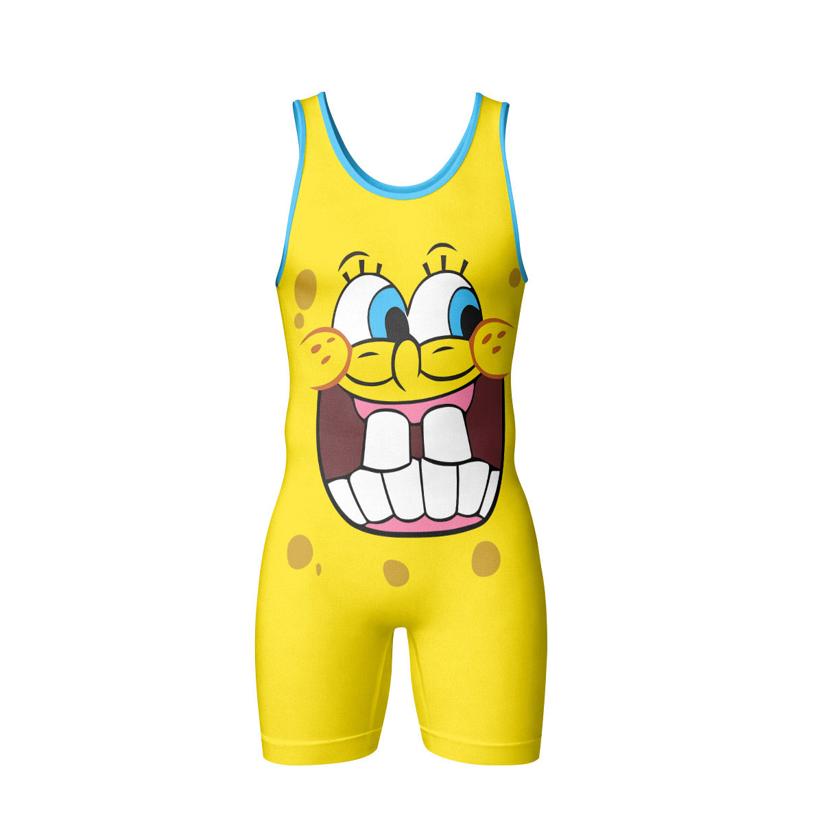 SpongeBob Troll Face Wrestling Singlet