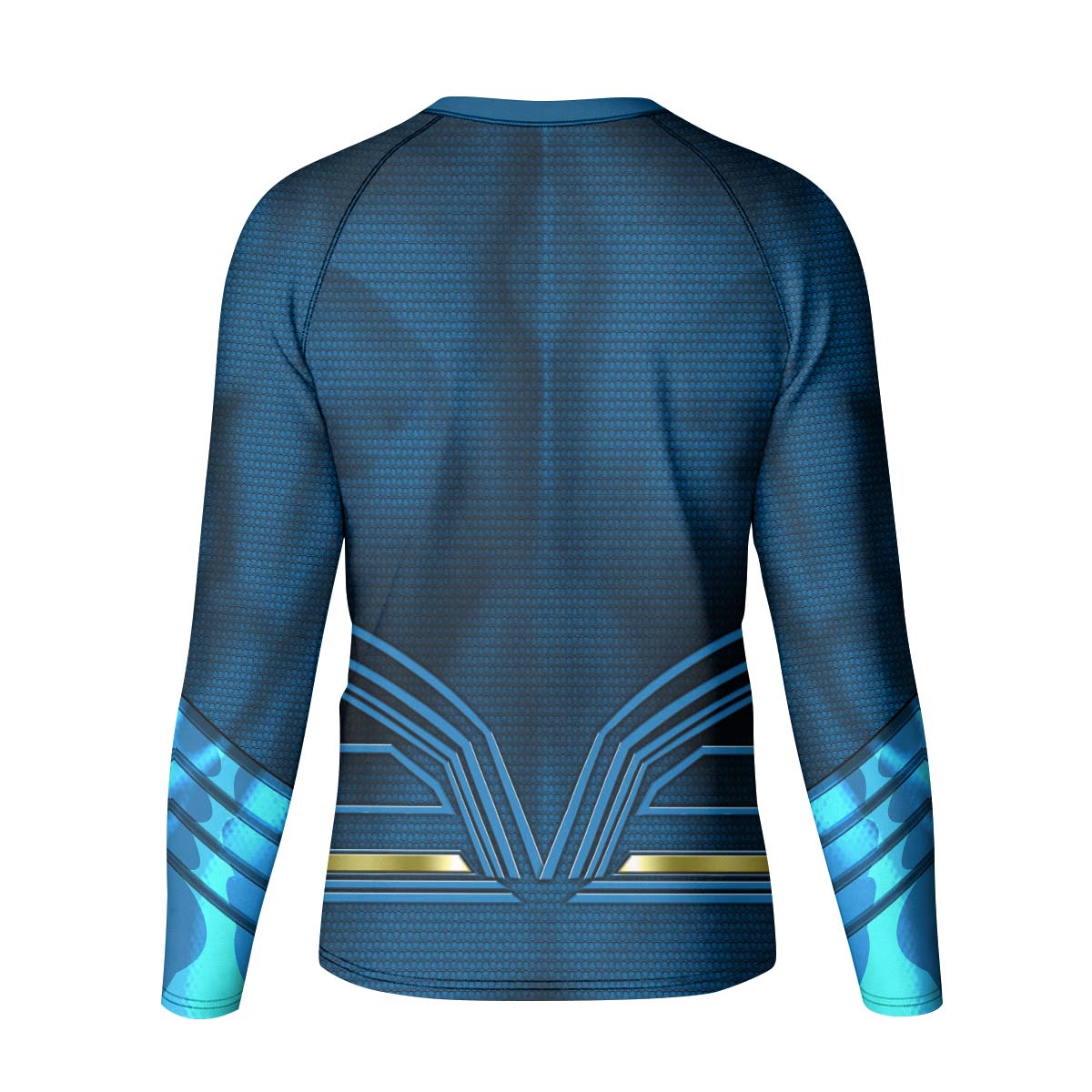 Super Man Blue Kid Rash Guard