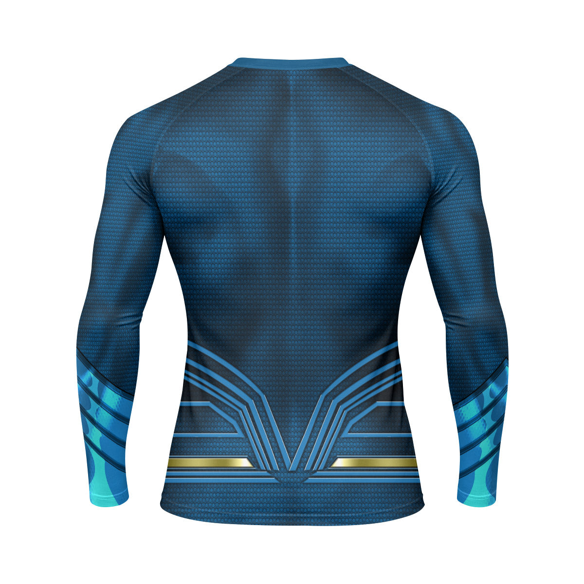 Super Man Blue Rash Guard