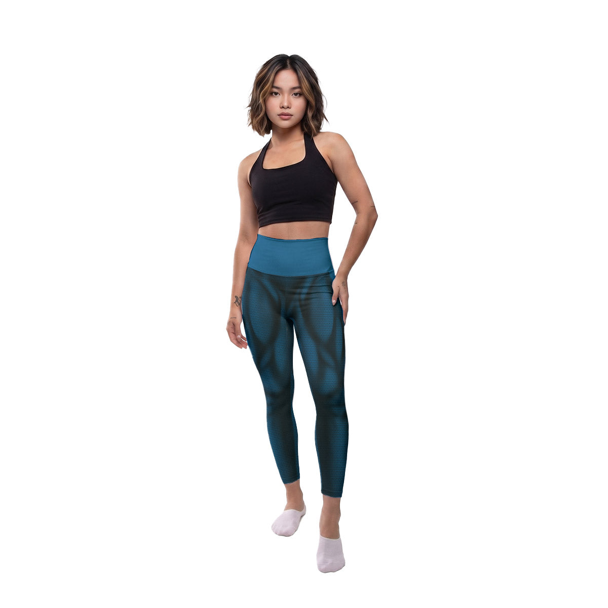  Super Man Blue Women's Leggings