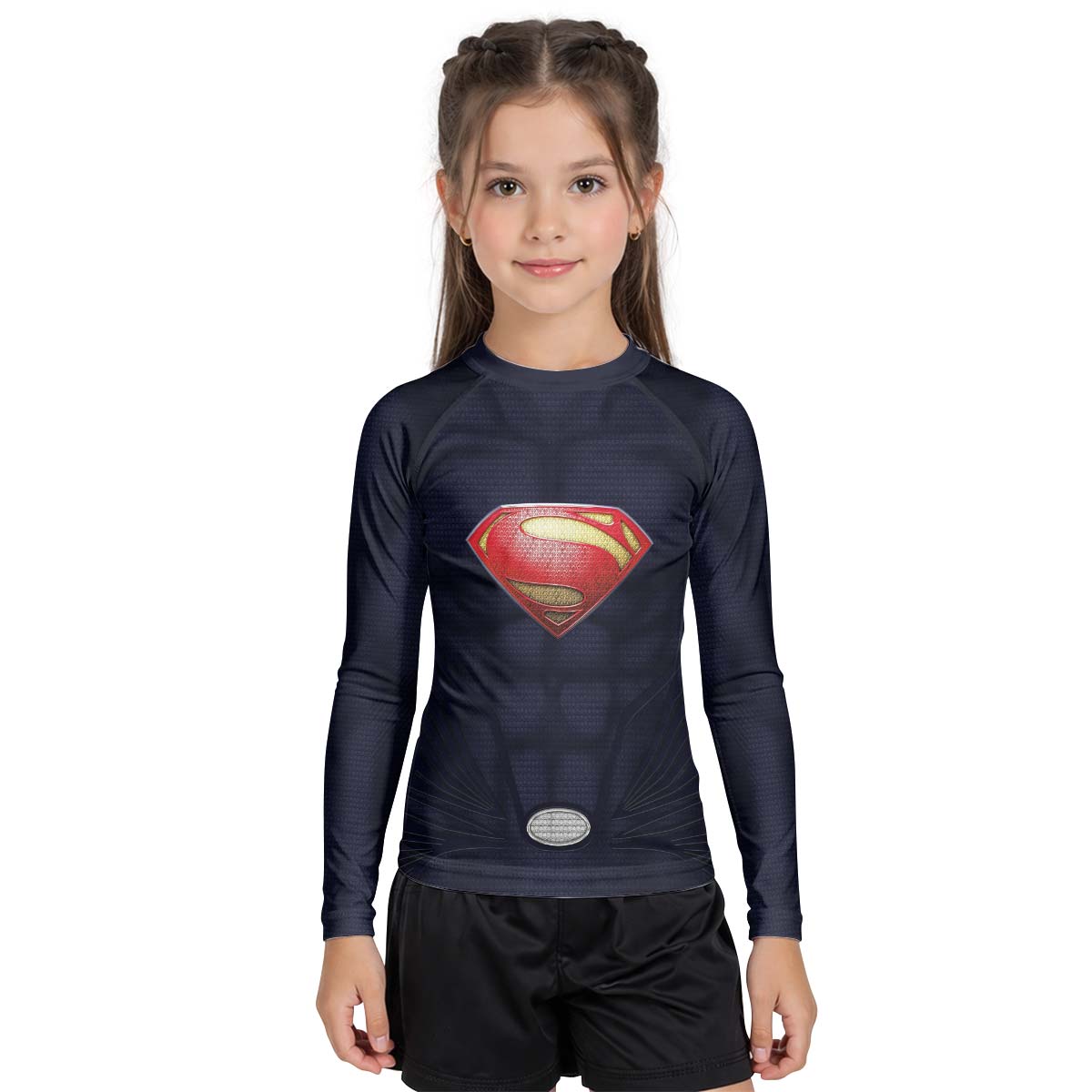 Super Man Kid Rash Guard
