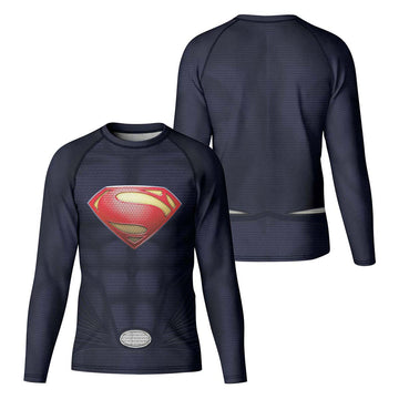 Super Man Kid Rash Guard