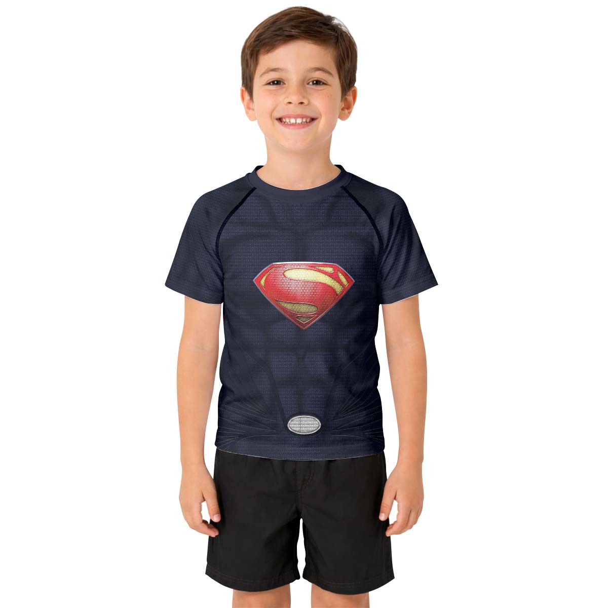 Super Man Kid Rash Guard