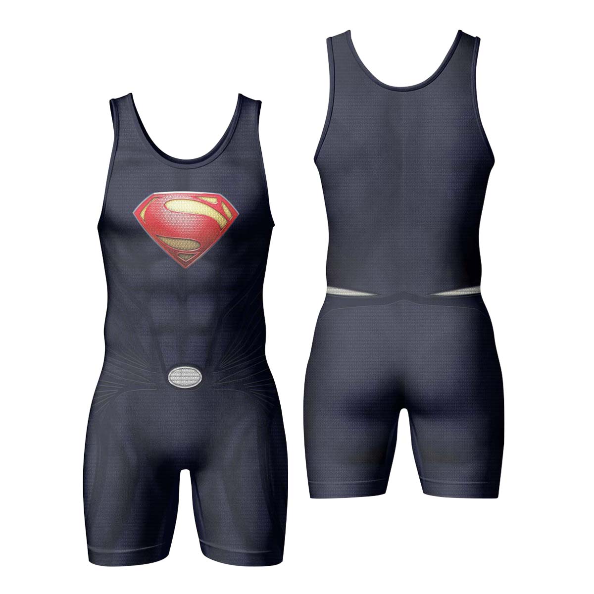 Super Man Wrestling Singlet