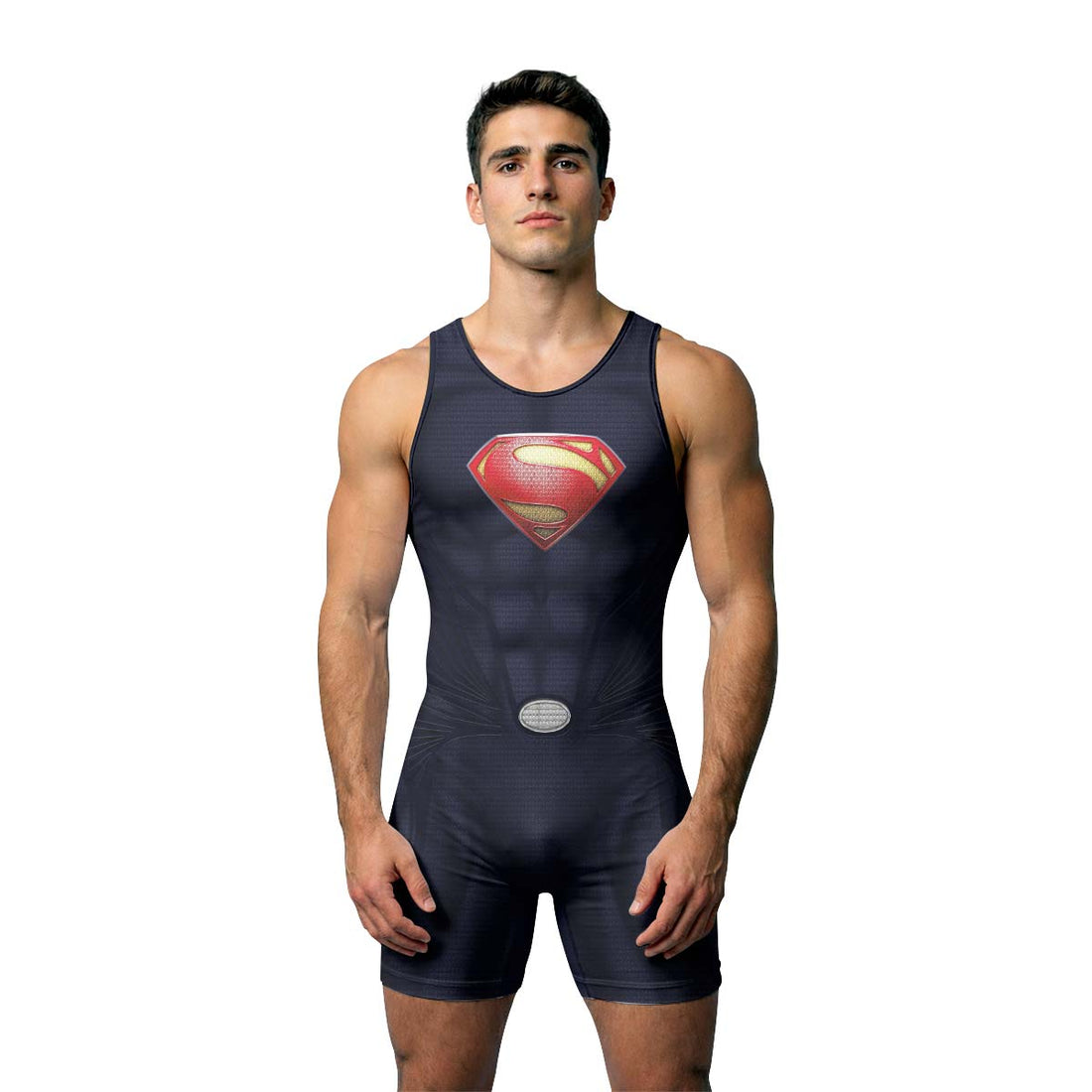 Super Man Wrestling Singlet