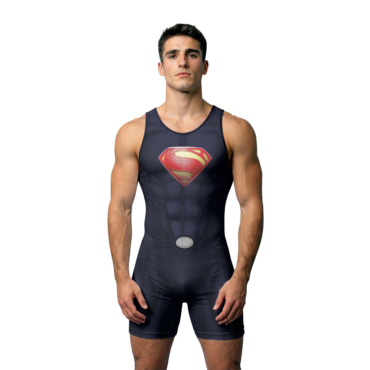 Super Man Wrestling Singlet