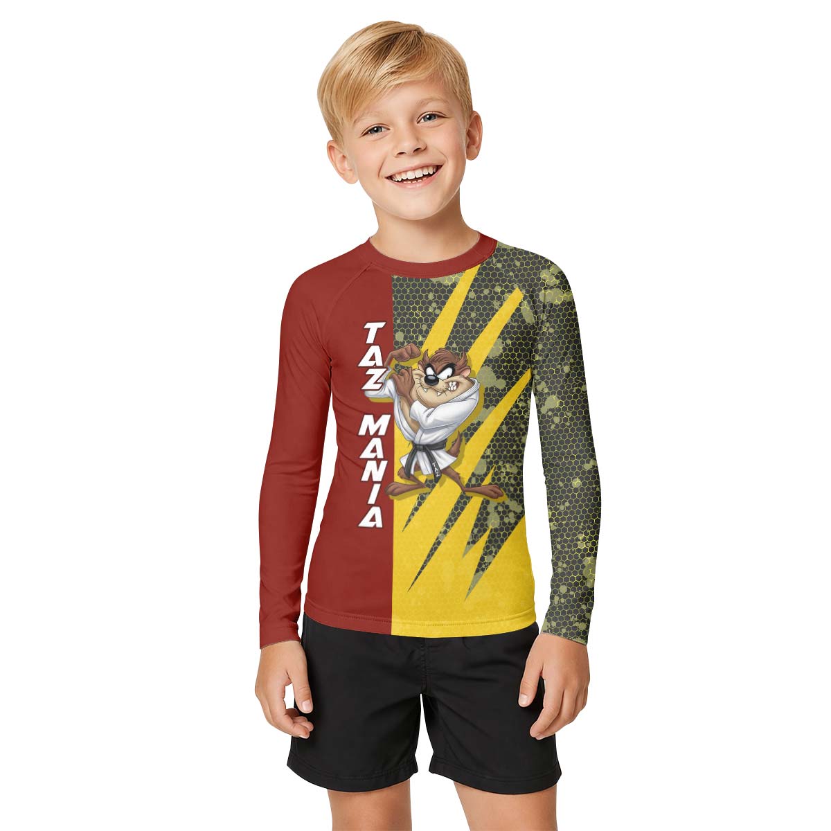  Taz Mania Kid Rash Guard