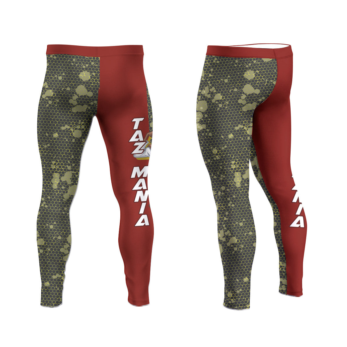  Taz Mania Men's Compression Leggings
