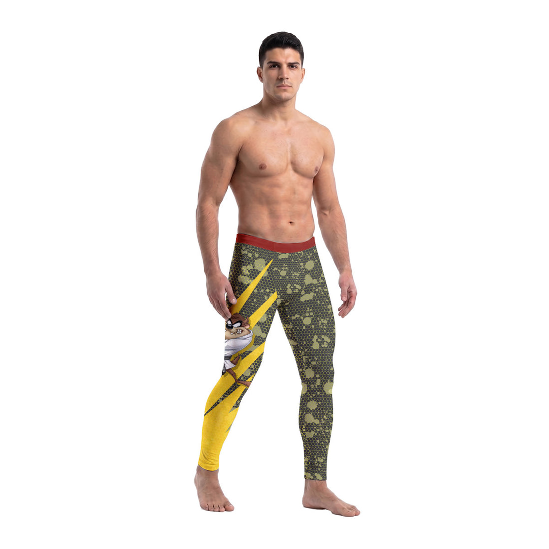  Taz Mania Men's Compression Leggings