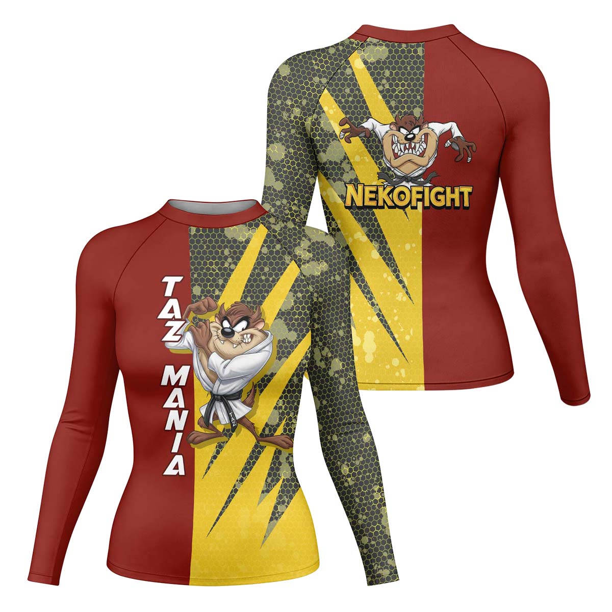 Taz Mania Rash Guard