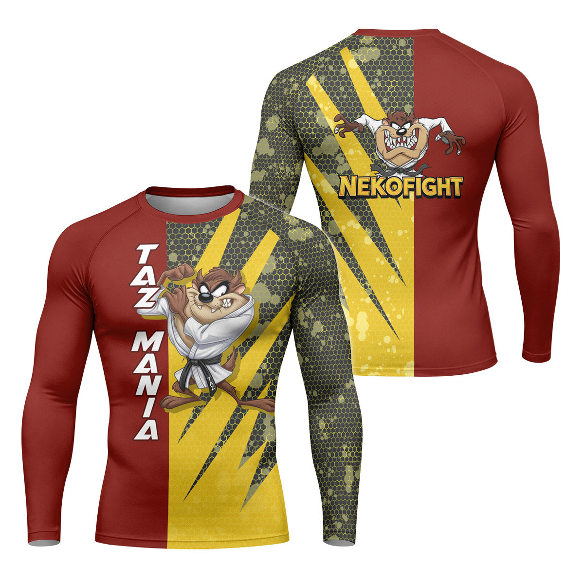  Taz Mania Rash Guard